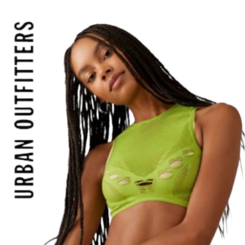 NEW Out From Under Siren Seamless Slashed Bra Top XS S M L